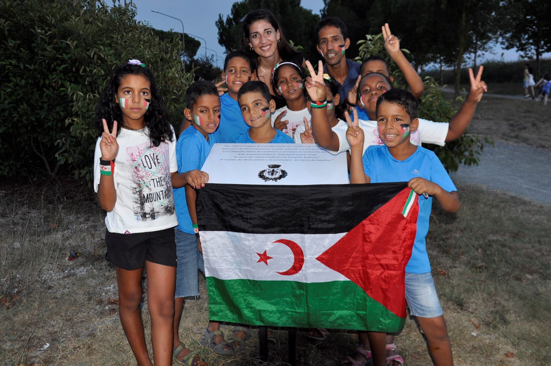 Bambini saharaui ospiti a Castelfiorentino