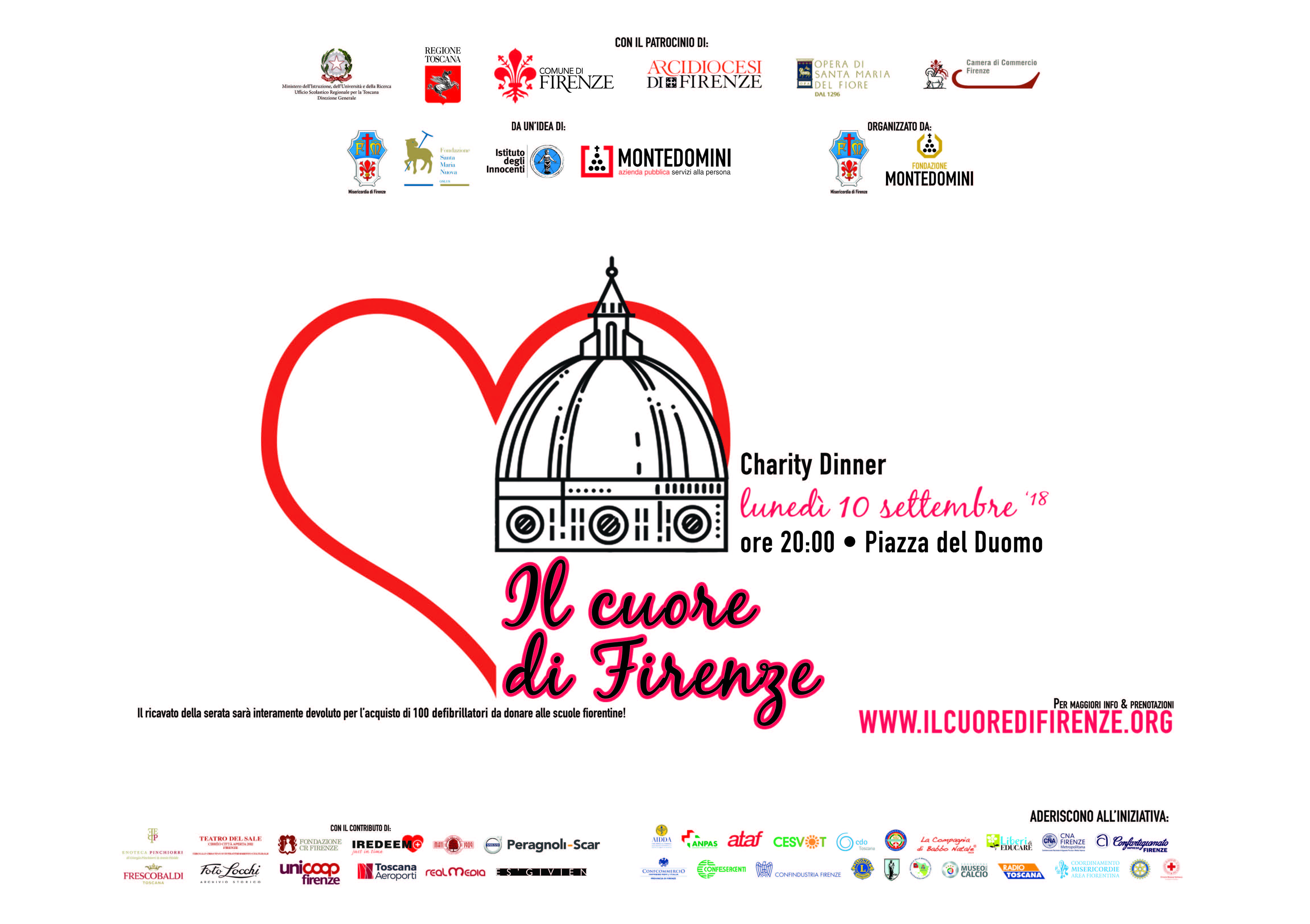 Locandina Evento Il cuore di Firenze