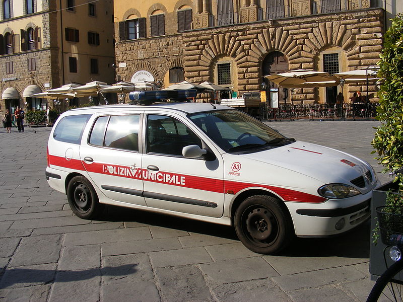 La Polizia Municipale di Firenze (foto di repertorio)