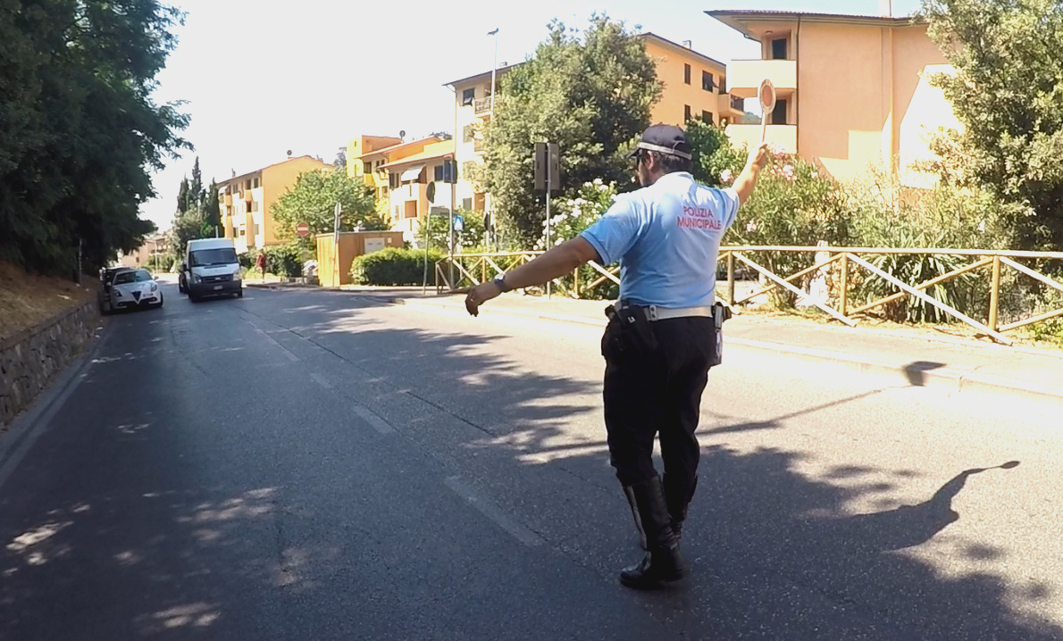 Controlli della Polizia Municipale - fonte Comune di Firenze