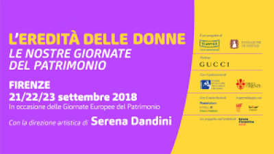 Locandina Eredita delle Donne Festival a Firenze 