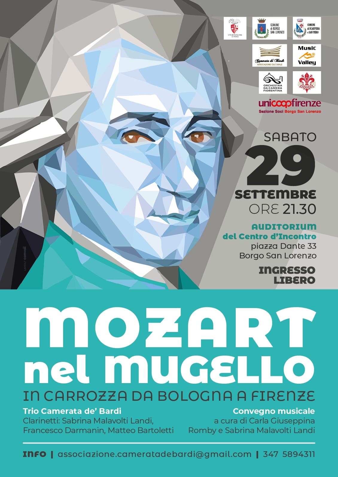 Mozart nel Mugello - locandina
