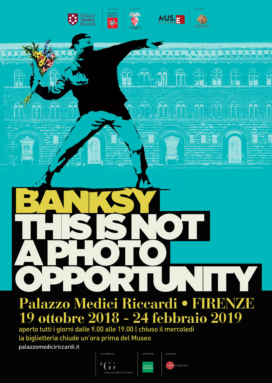 Palazzo Medici Riccardi, 20 opere di Banksy in mostra in 'This is not a photo opportunity'