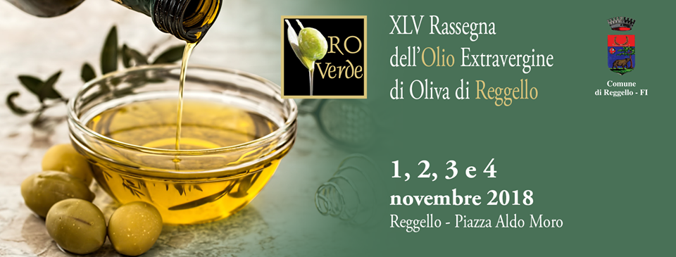 Locandina Reggello 45 edizione della Rassegna olio Extravergine oliva
