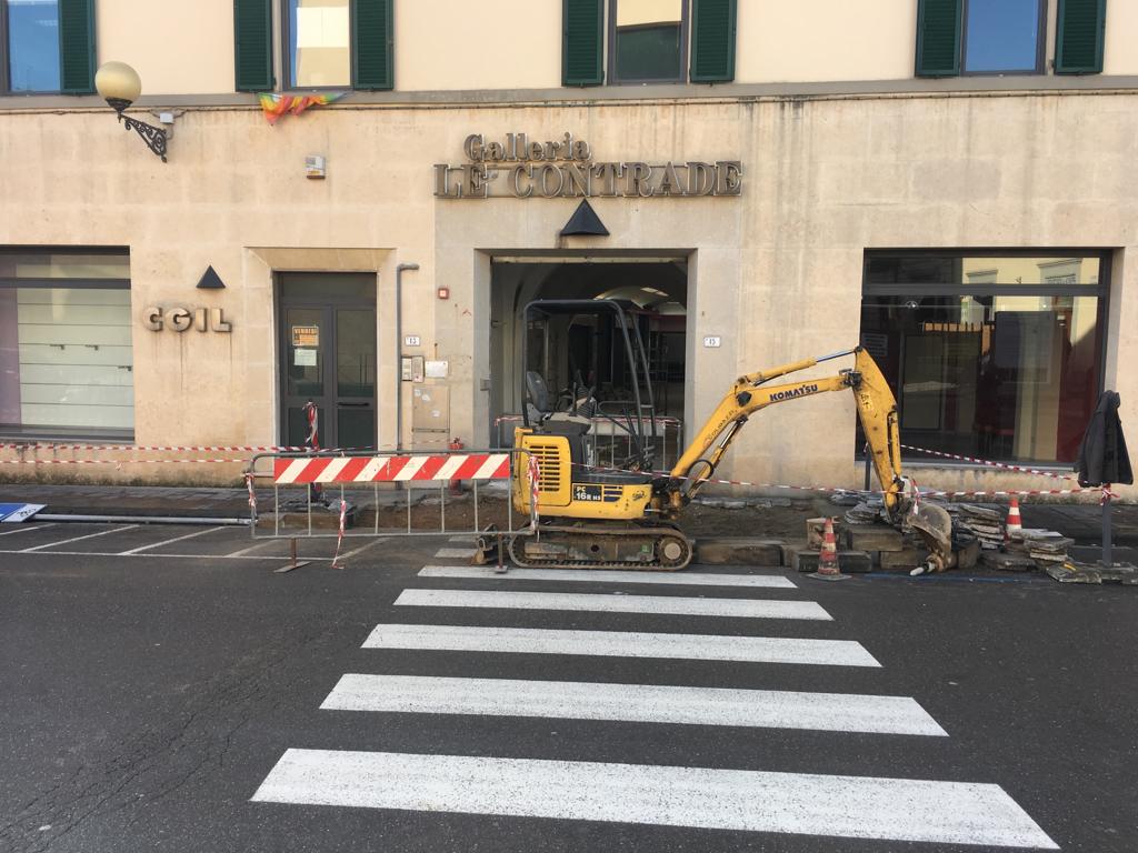Manutenzione e abbattimento delle barriere architettoniche, intervento in Via Landini Marchiani 
