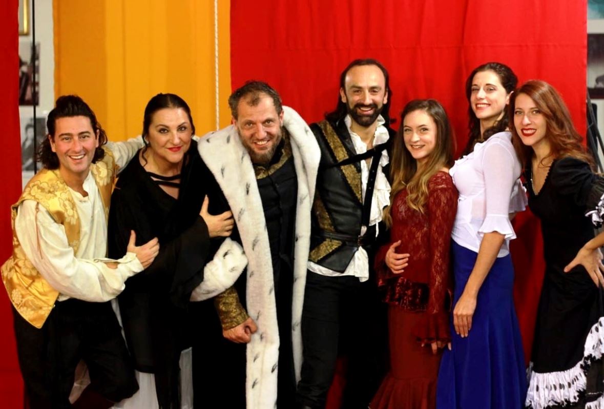 Cast del Barbiere di Siviglia al Teatro Corsini