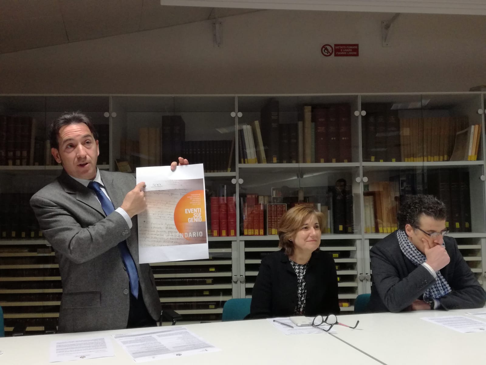 La presentazione del Calendario delle celebrazioni Leonardiane a Vinci