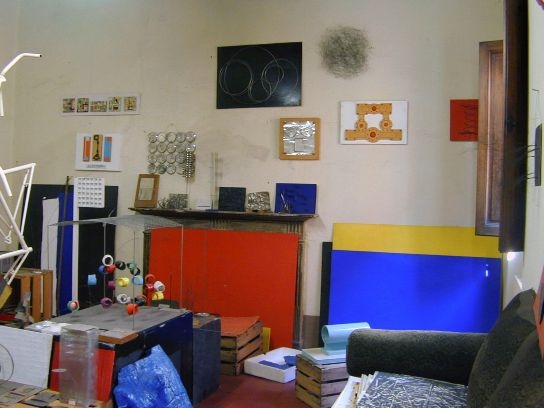 Casa-studio di Fernando Melani Pistoia-foto di Carlo Chiavacci