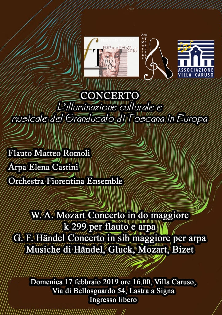 La locandina del Concerto