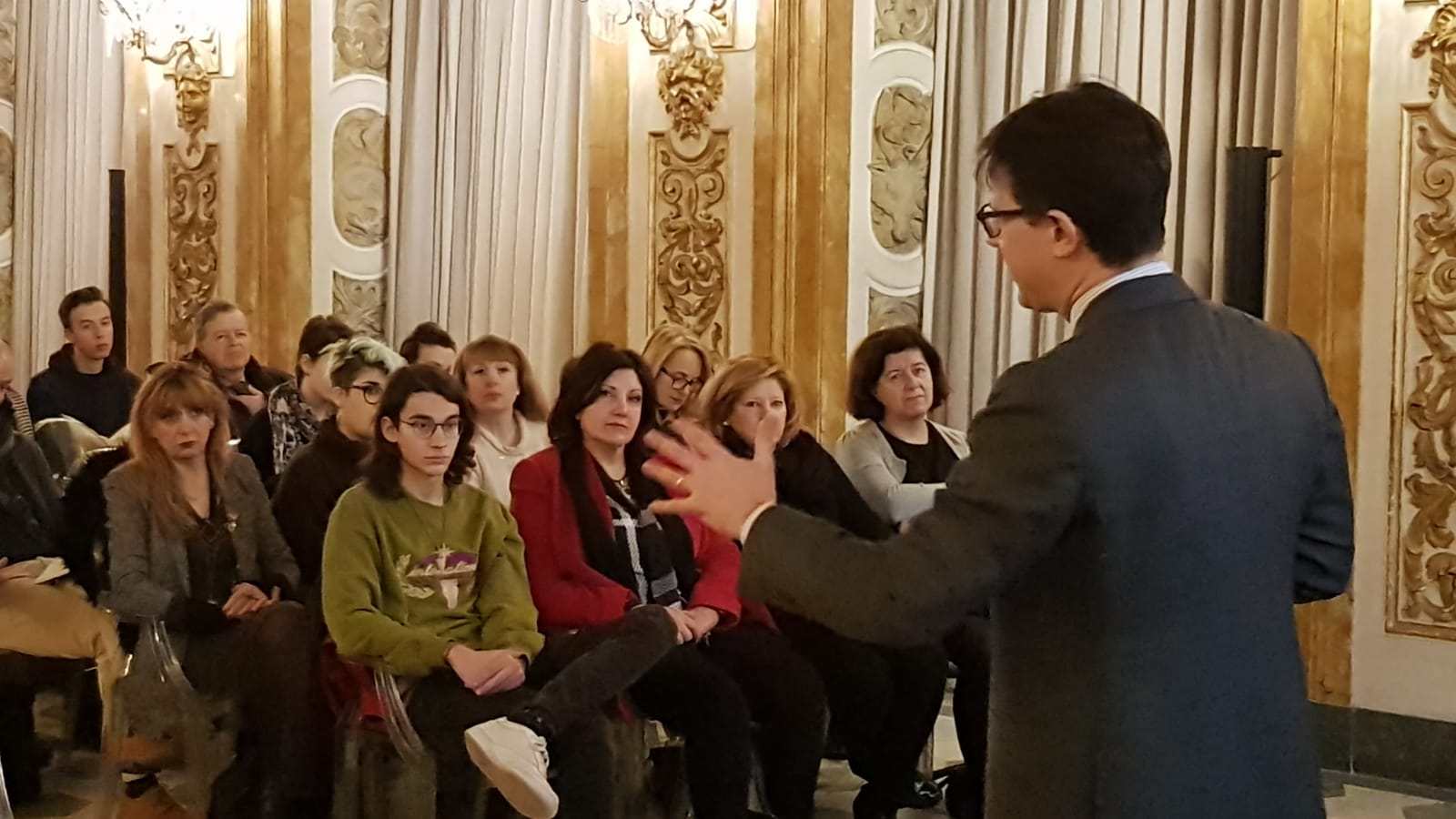 L'incontro del Sindaco Dario Nardella con gli studenti e i dirigenti scolastici (foto di Domenico Costanzo, Ufficio Stampa)