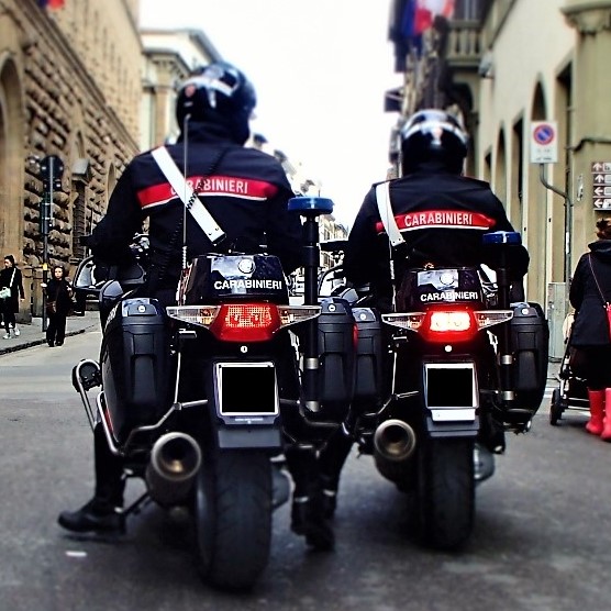 Due albanesi arrestati dai Carabinieri nel centro di Pontassieve (foto Antonello Serino Redazione Met)