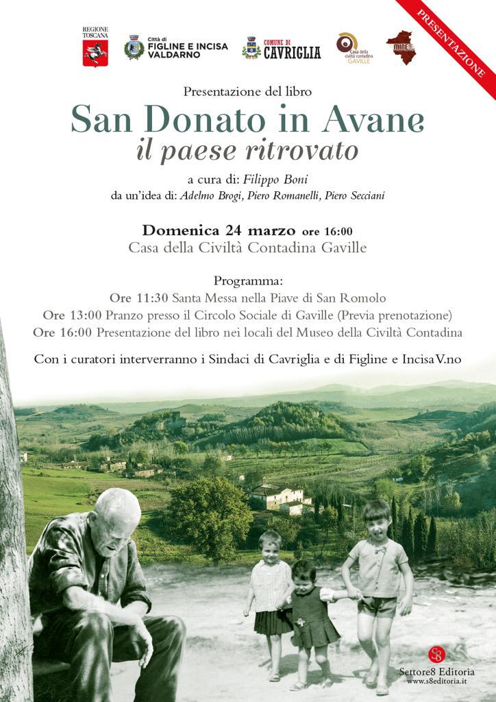 il libro su San Donato in Avane (immagine da comunicato)