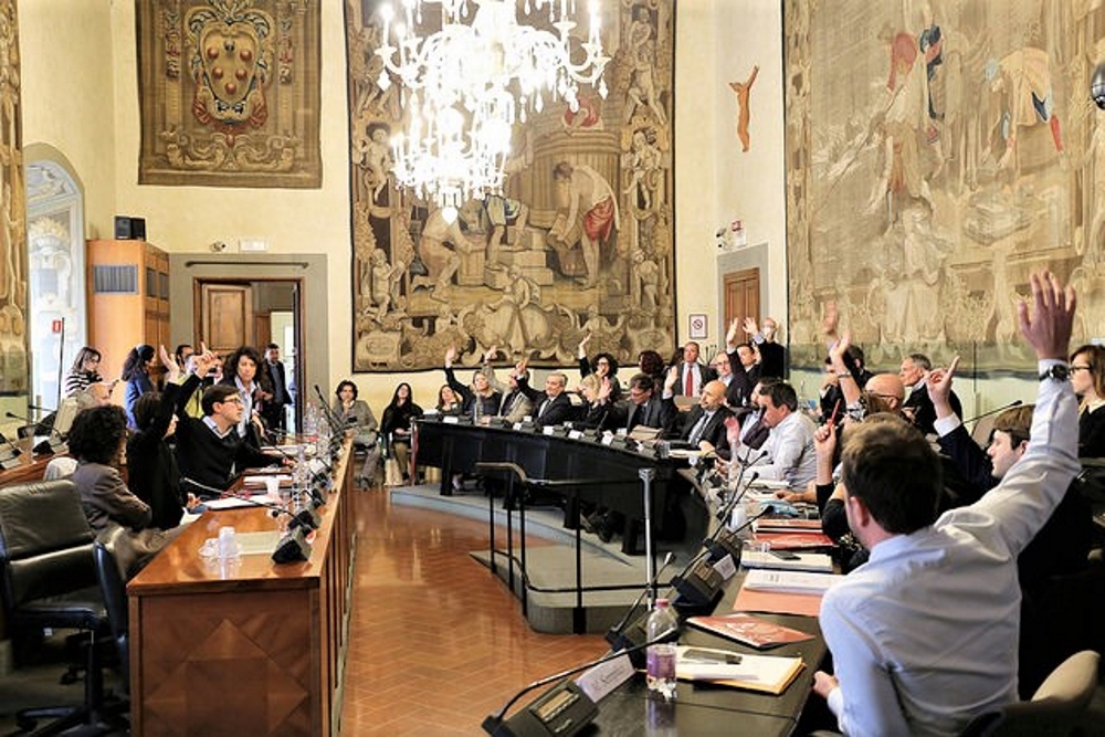 Consiglio e Conferenza metropolitani mercoled 27 marzo (foto Antonello Serino MET)