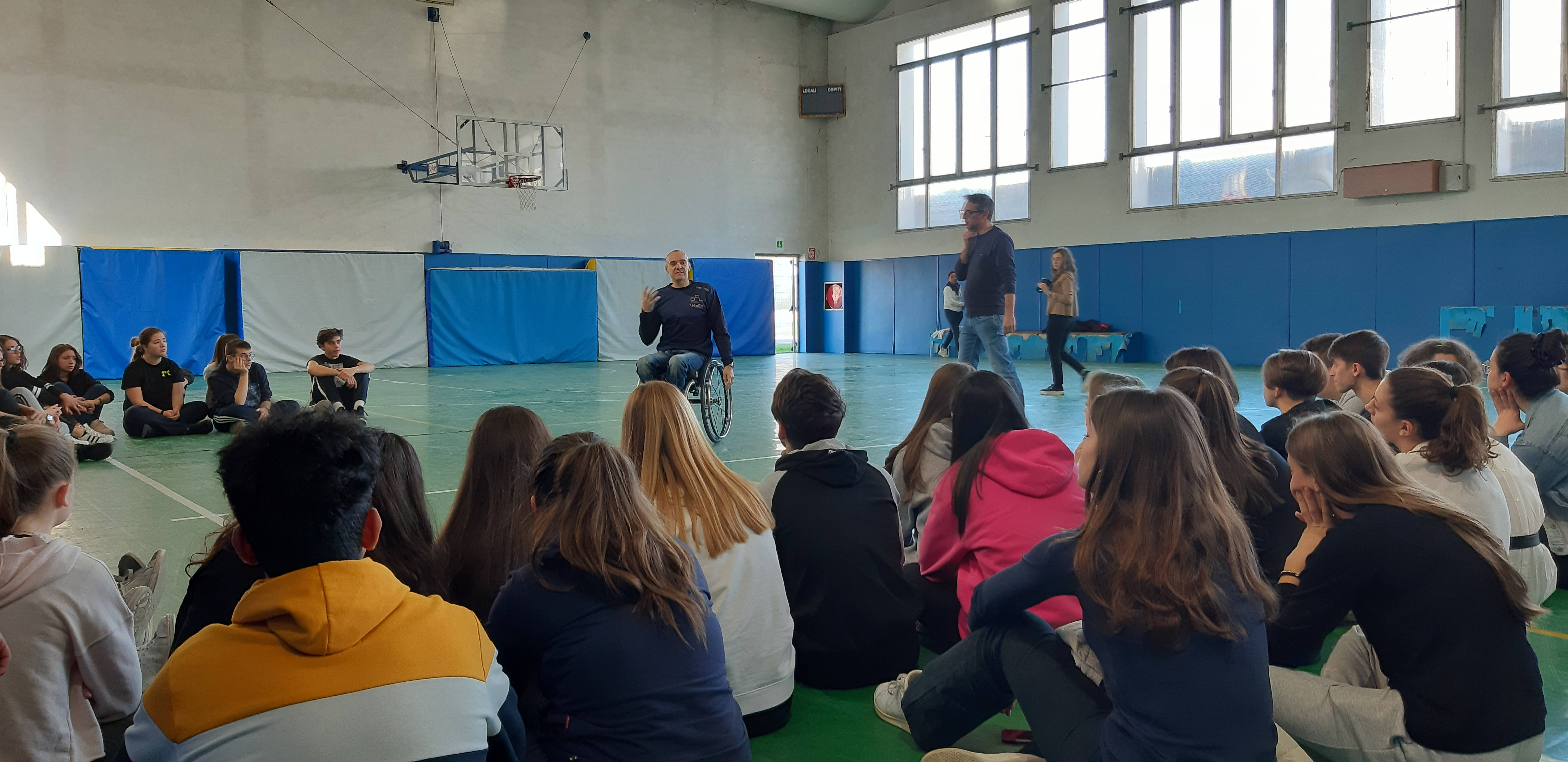 Ian Sagar e studenti