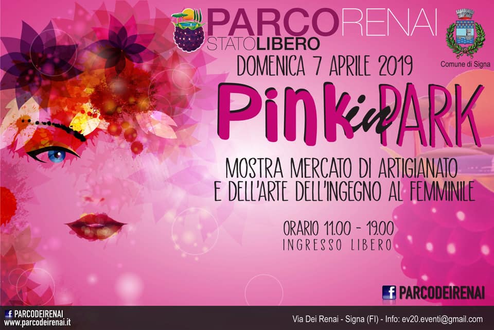 Locandina Pink in Park - ParcoRenai a Signa