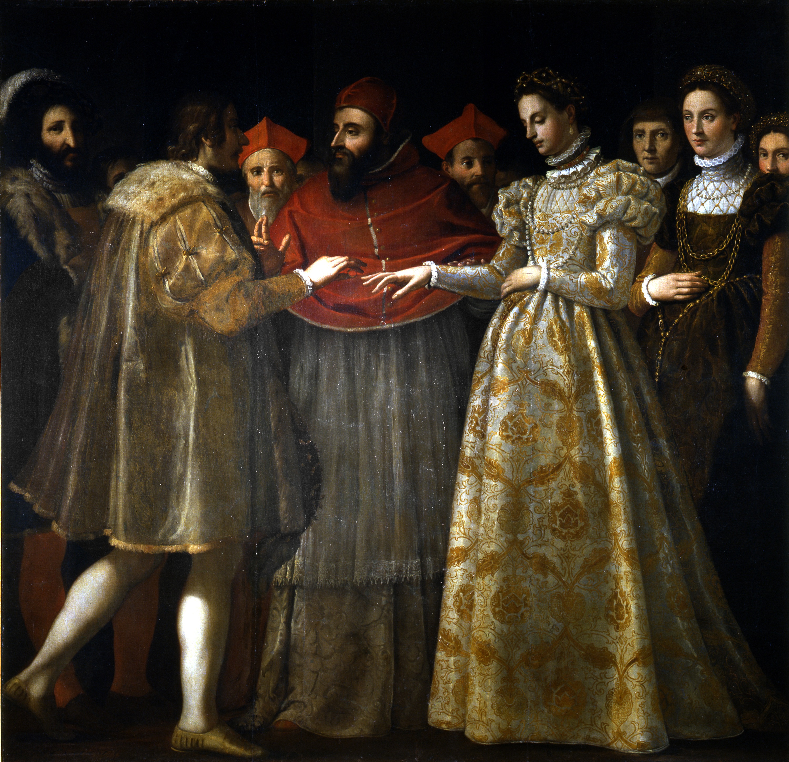 'Il matrimonio di Caterina de' Medici' di Jacopo Chimenti