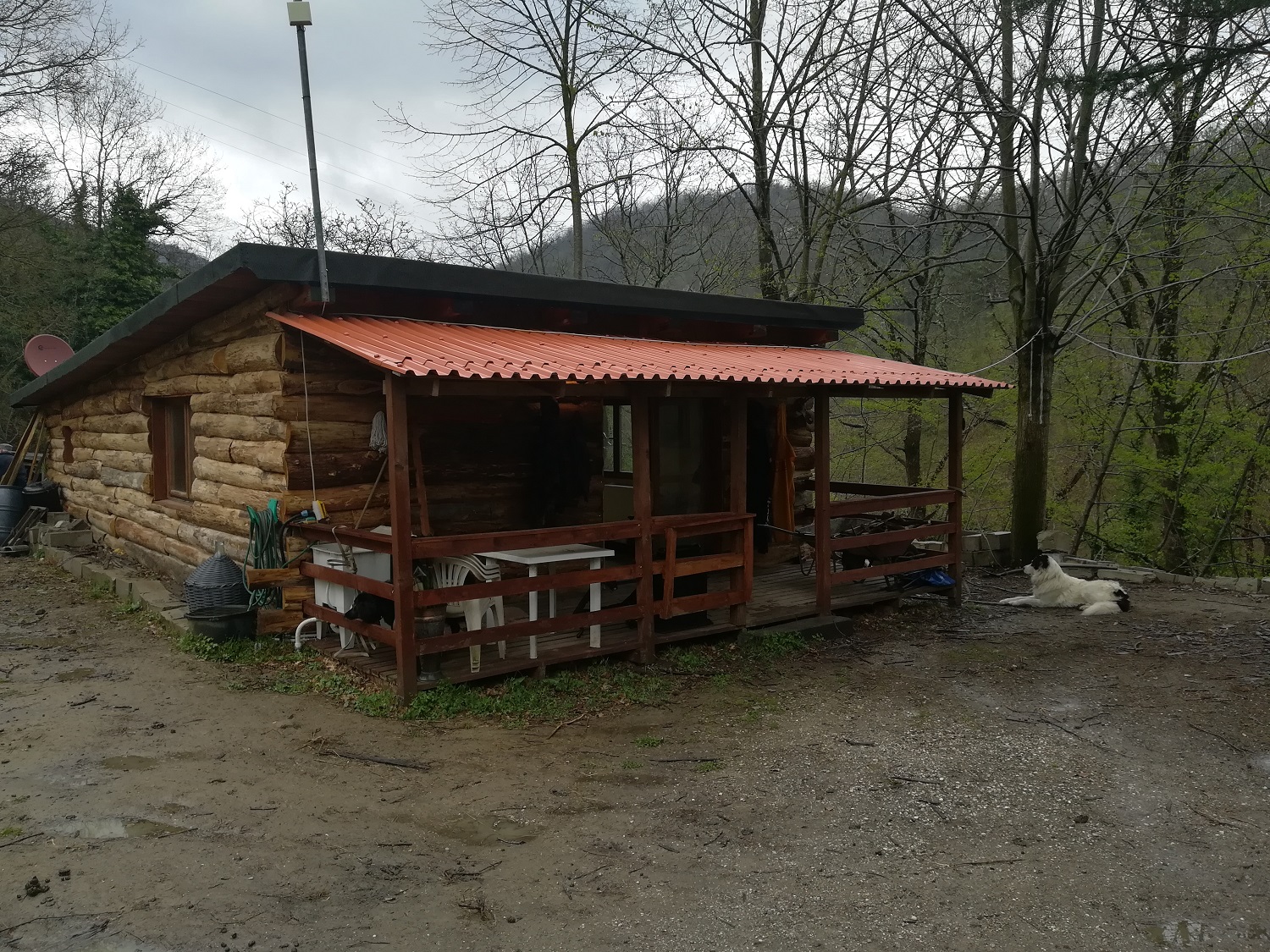 Abuso edilizio nel bosco nel comune di ScarperiaSanPiero (FonteCarabinieri) 