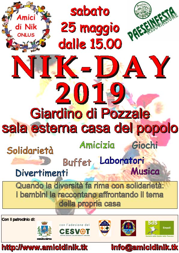 Locandina Nik Day 2019