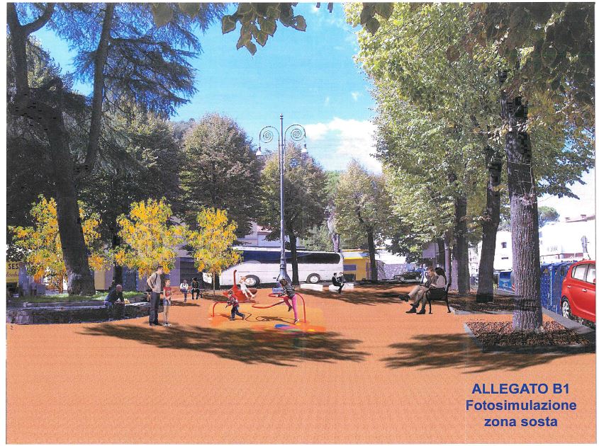 Simulazione  ‘nuova’ piazza Pier Vettori  (immagine da comunicato)