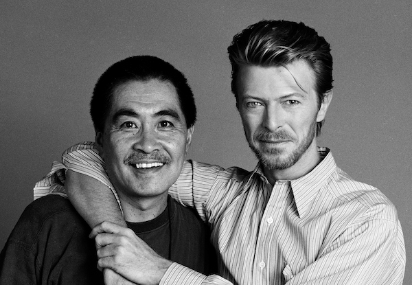 Bowie con Sukita-Mark Higashino