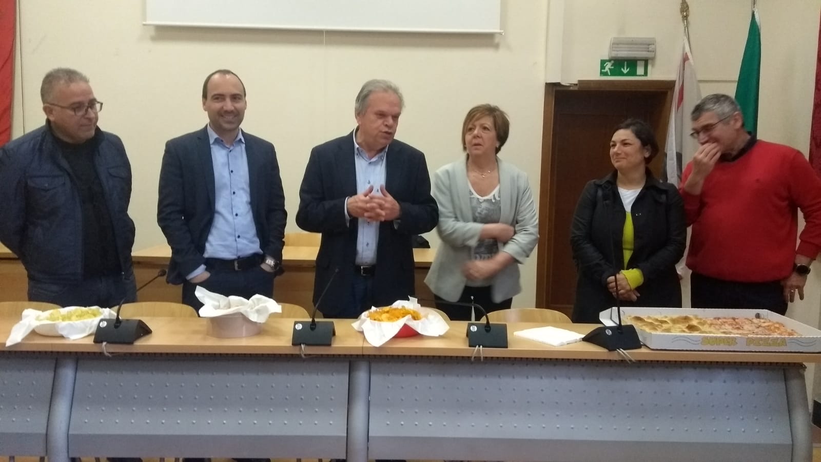 Il saluto del Sindaco di Montemurlo (foto da comunicato)