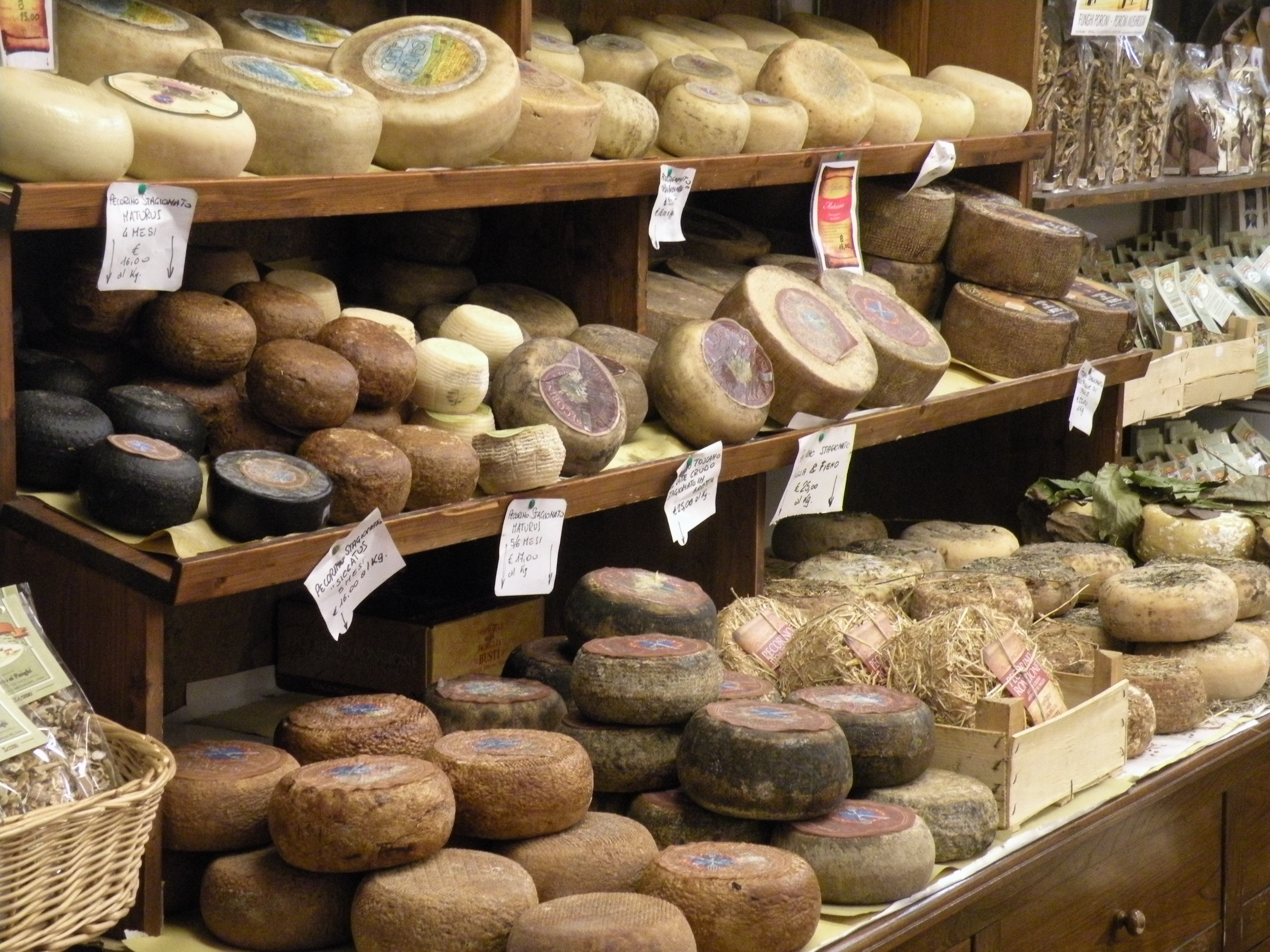 Pecorino di Pienza- fonte Wikipedia