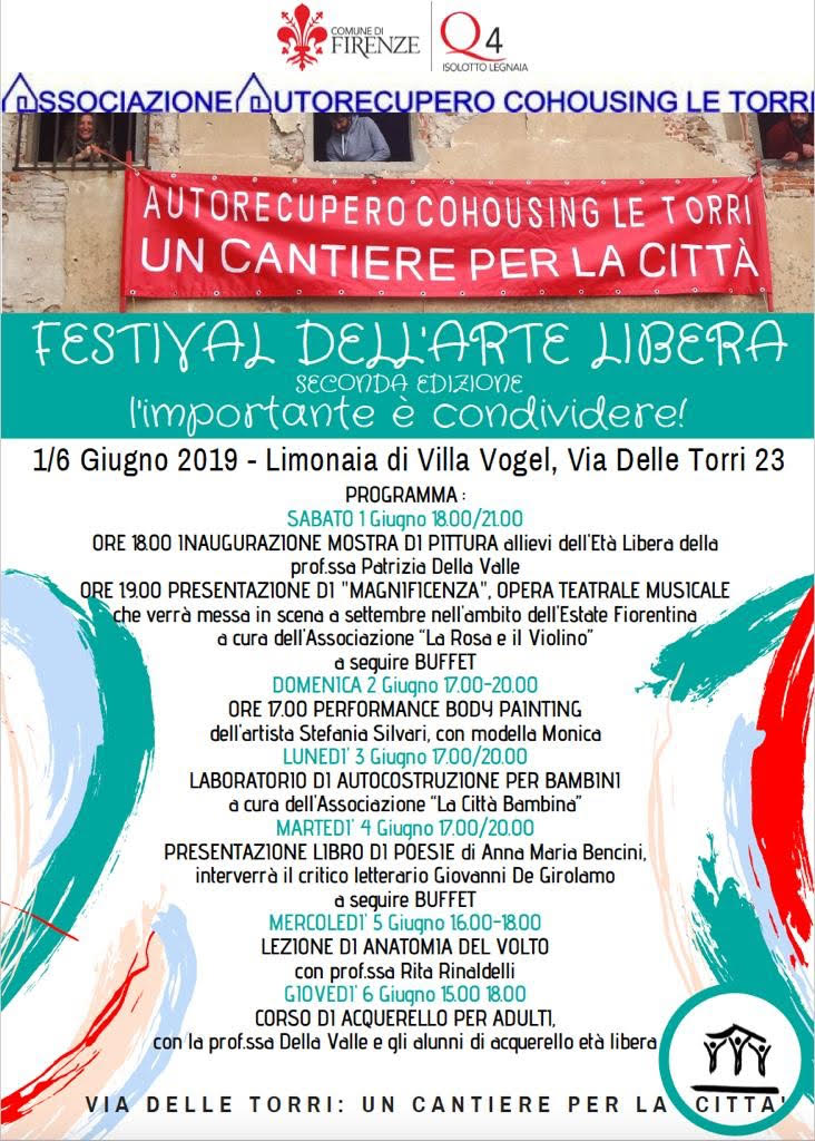 Locandina Festival Arte Libera Q4 