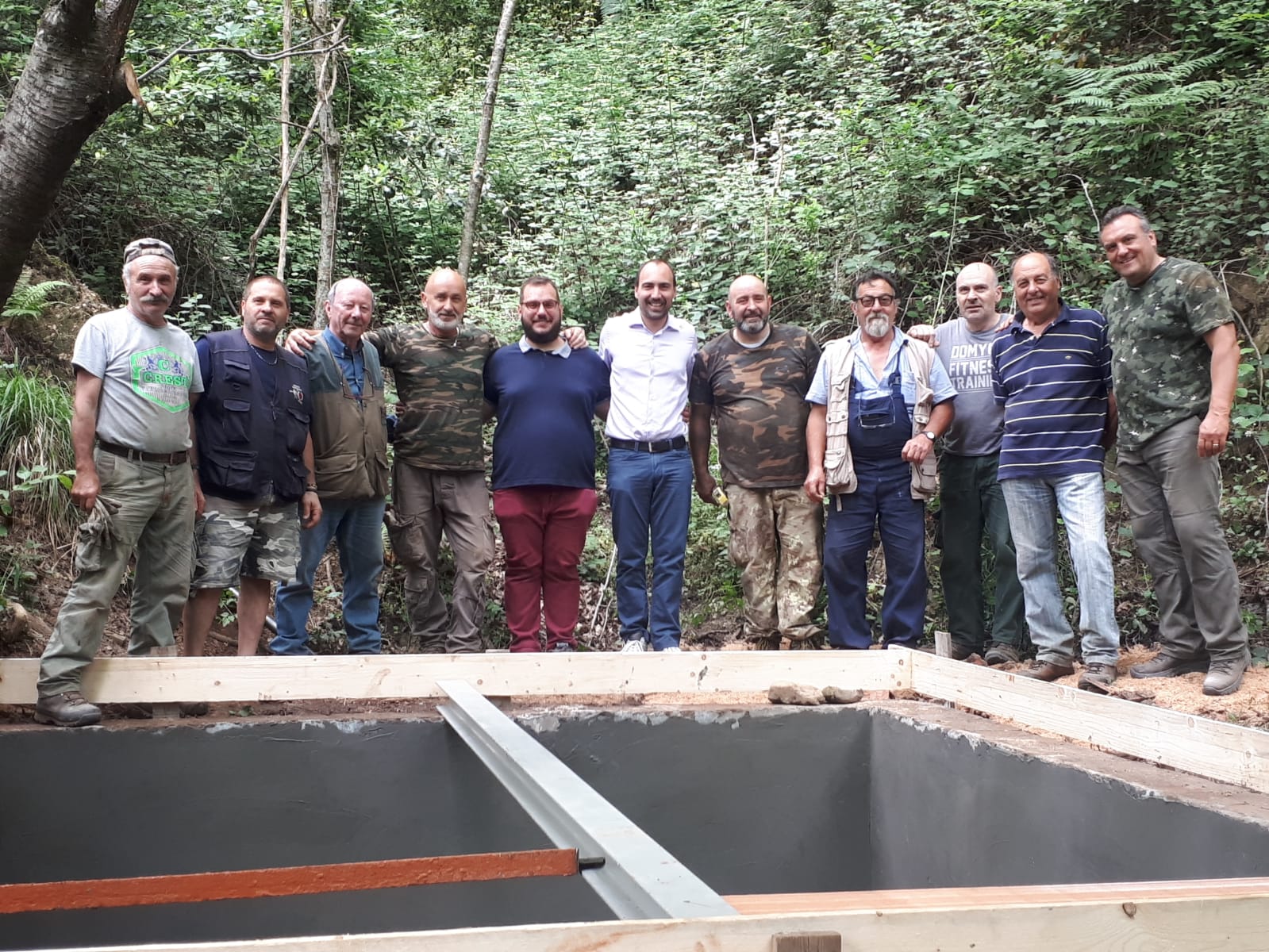 Area pic-nic Quercia dei Termini, sono partiti i lavori per la sistemazione del serbatoio dell'acqua 