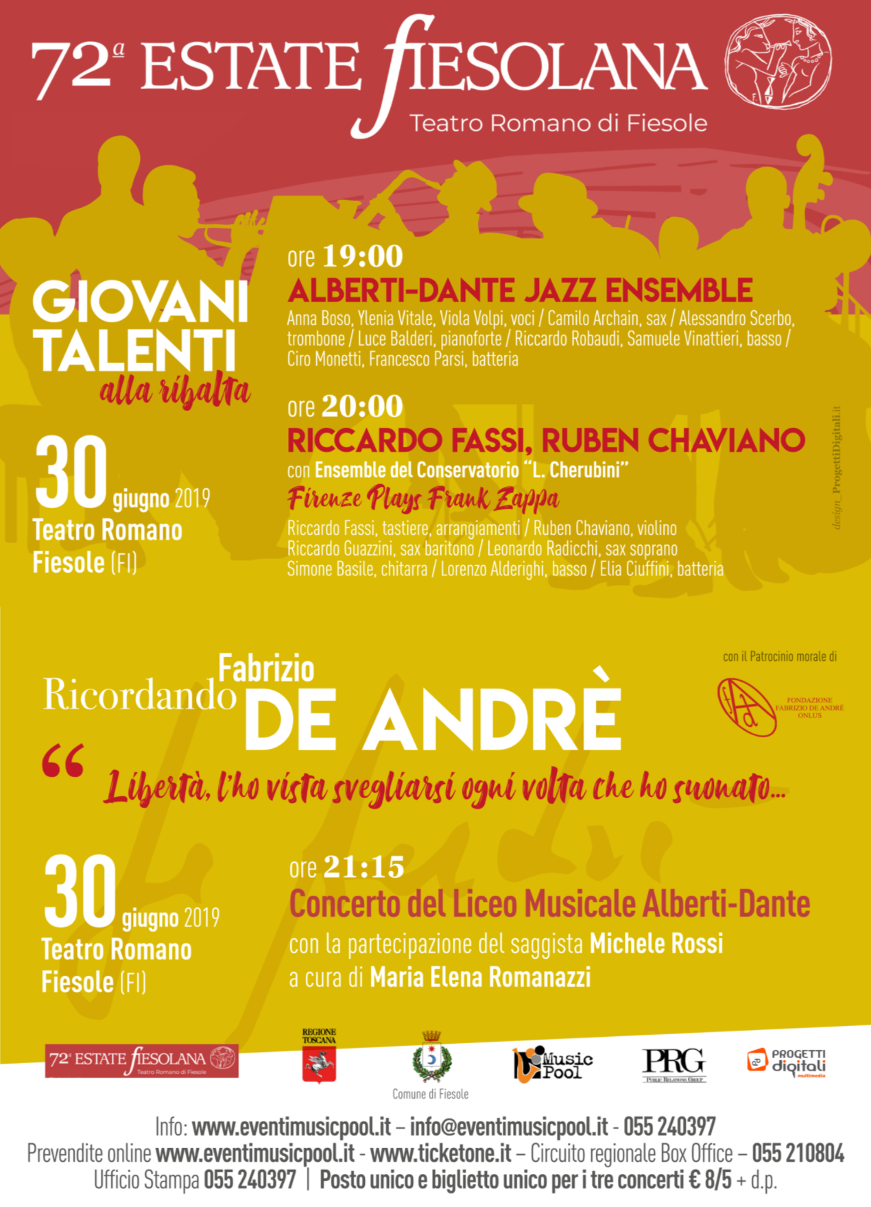 Il programma degli studenti all'Estate Fiesolana