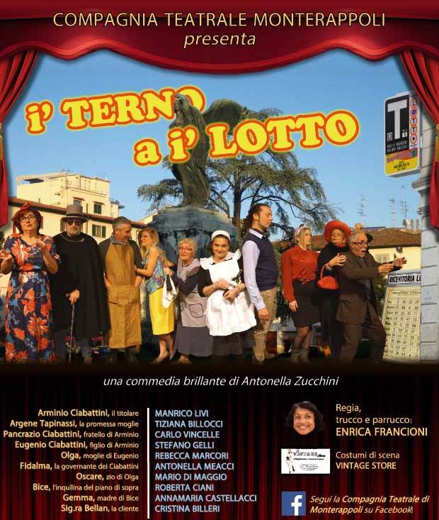 la locandina de ‘I’ Terno a i’ Lotto’  (immagine da comunicato)