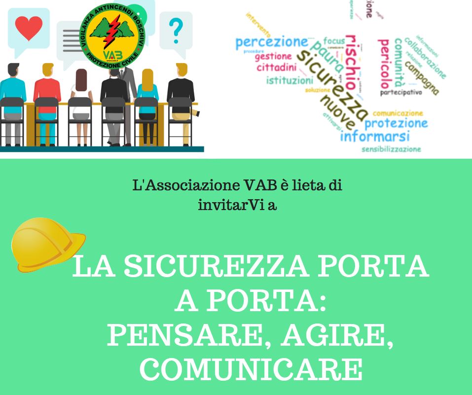 Locandina 'La Sicurezza Porta a Porta'