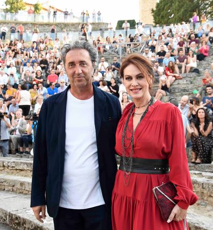 Paolo Sorrentino e Elena Sofia Ricci al Teatro Romano di Fiesole
