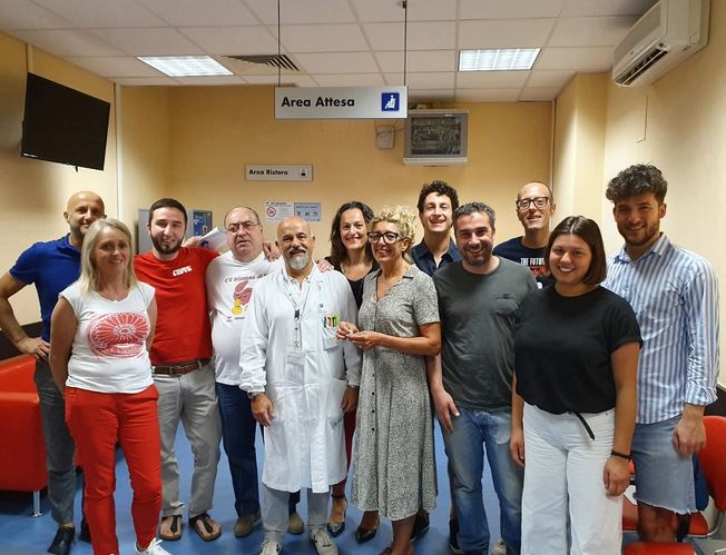 Amministratori di Vicchio donano il sangue all'ospedale di Borgo