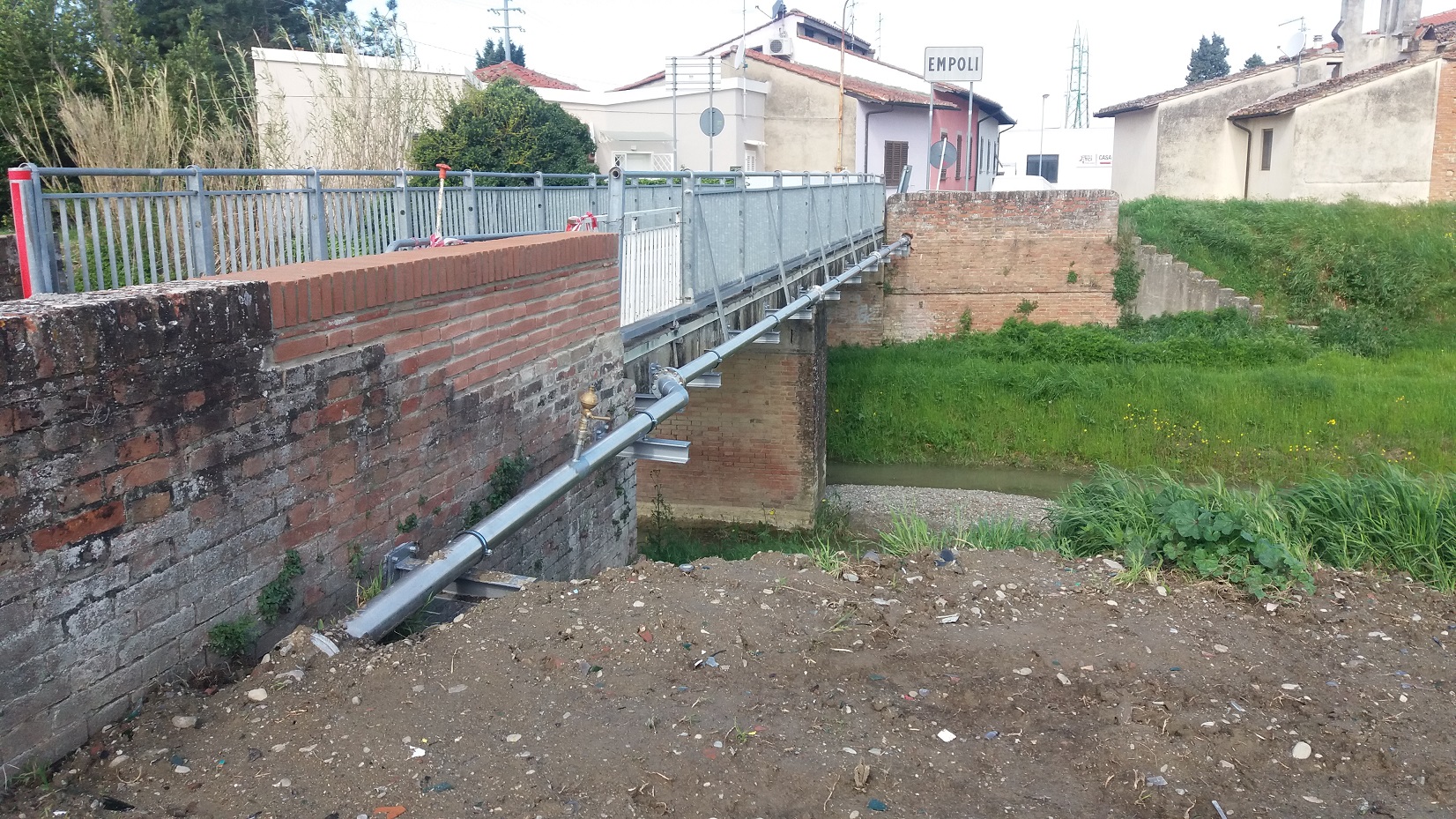 Un nuovo acquedotto in Via Ponzano (foto da comunicato)