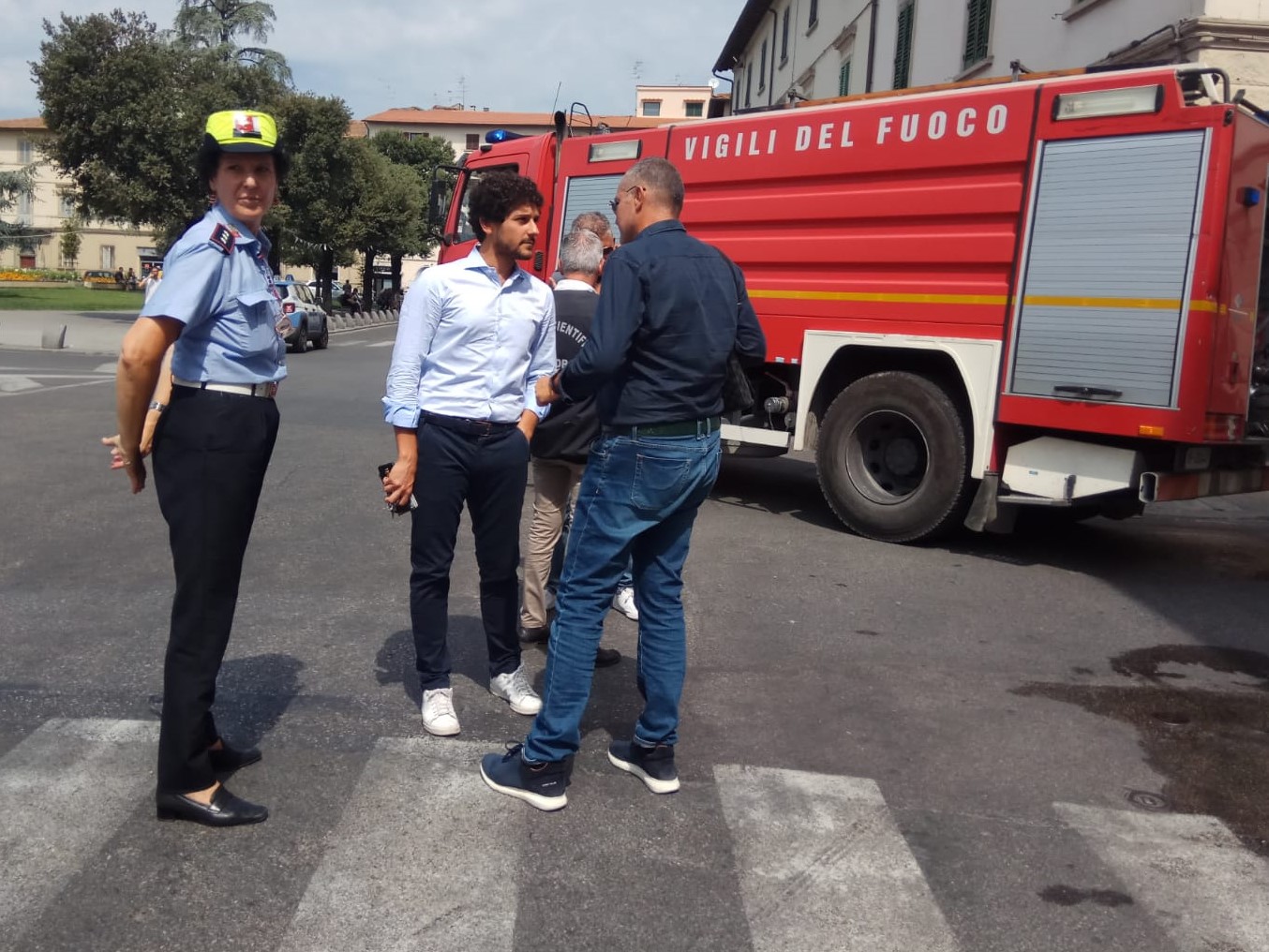 Empoli. Incendio in abitazione