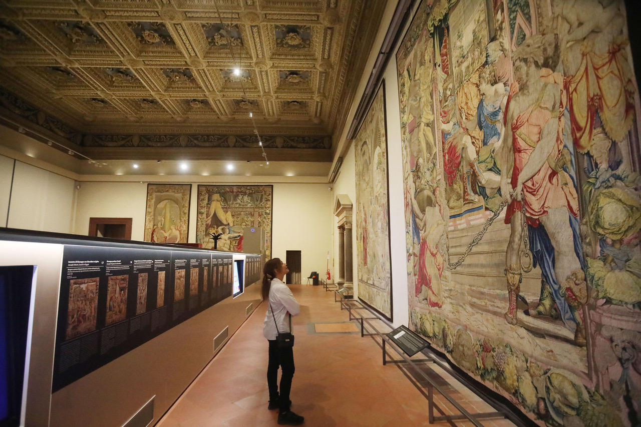 Al via nuovo ciclo della mostra degli arazzi a Palazzo Vecchio