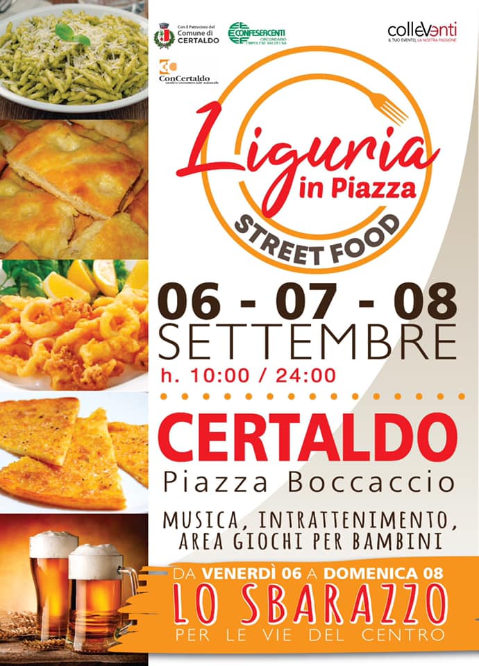 Liguria in Piazza - locandina