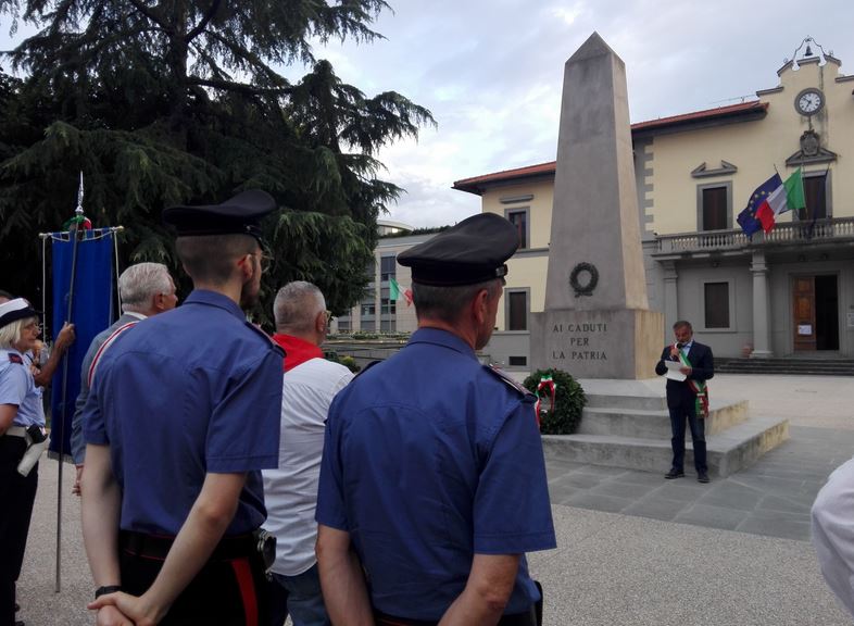Cerimonia a Calenzano per il il 75o anniversario della Liberazione
