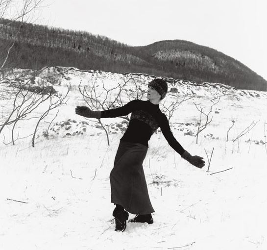 Immagine dalla mopstra di Françoise Sullivan