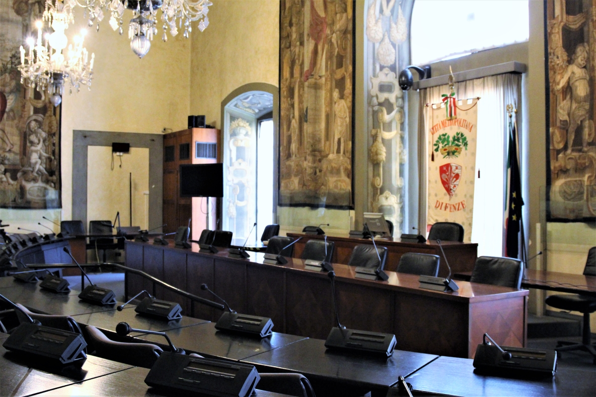 Firenze, mercoled 9 ottobre primo Consiglio della Citt Metropolitana (foto Antonello Serino, Ufficio Stampa - Redazione Met)