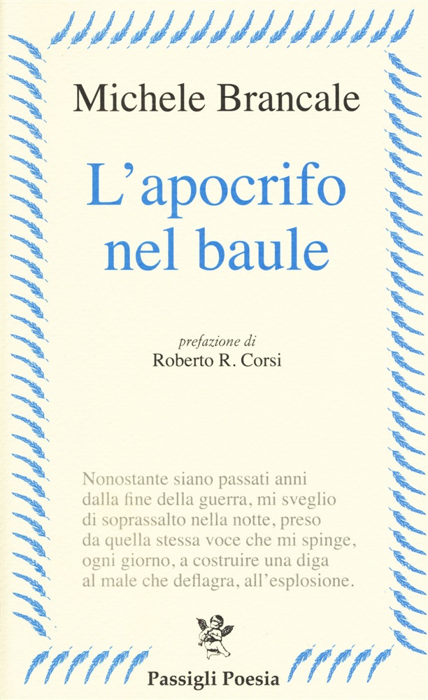 La copertina de 'L'apocrifo nel baule' di Michele Brancale (Passigli, 2019)