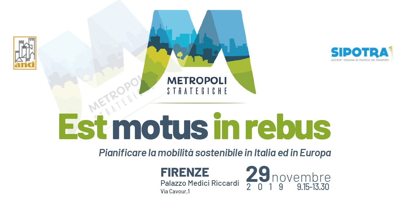 Convegno nazionale sulla mobilità sostenibile giovedì 29 novembre a Firenze