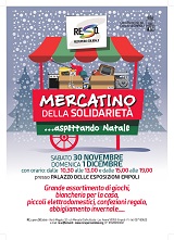locandina MERCATINO DI NATALE 2019 Re.So.