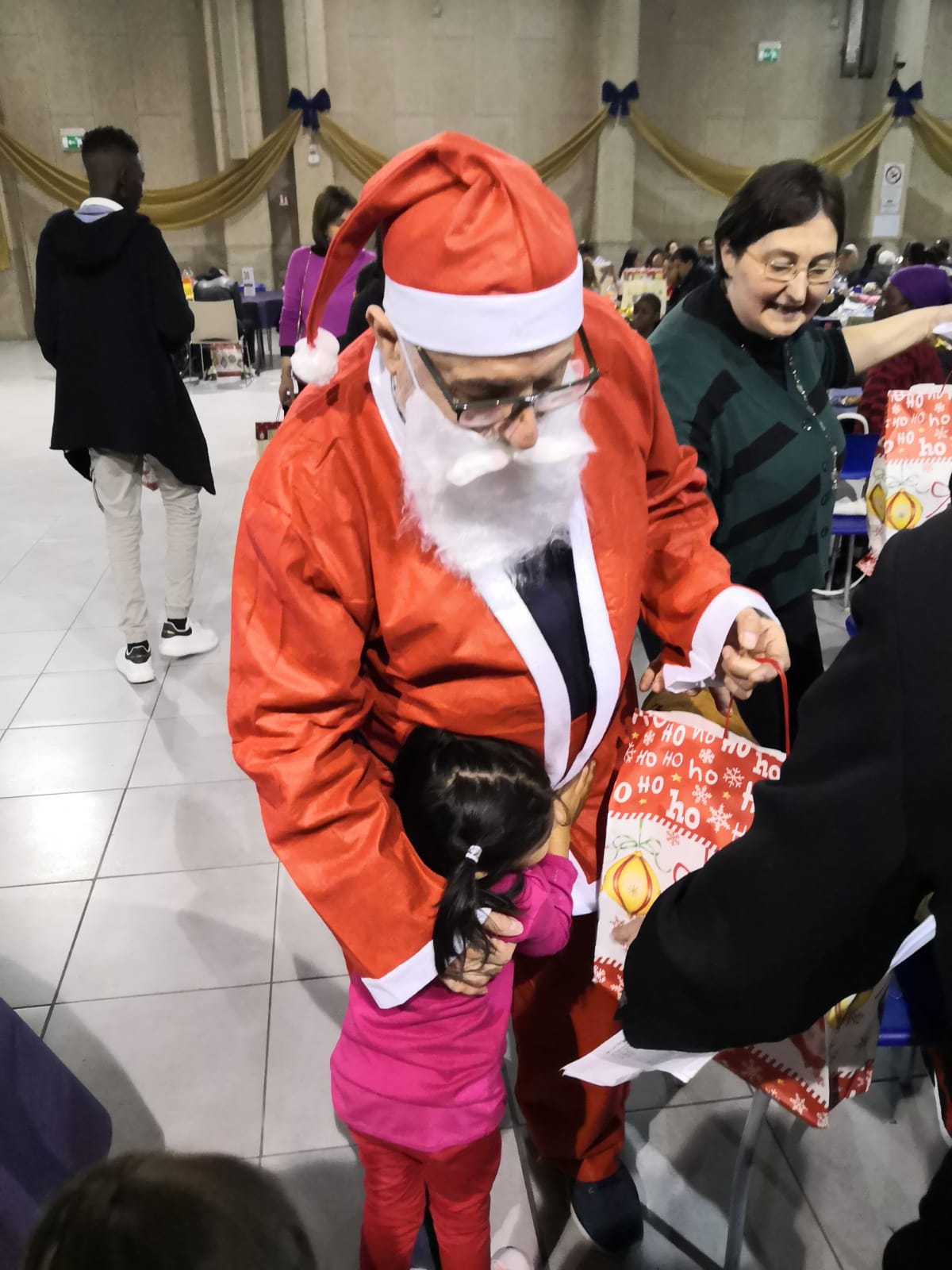 Il pranzo di Natale a Spazio Reale