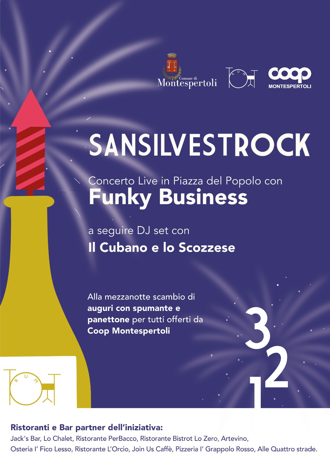 Manifesto Capodanno a Montespertoli