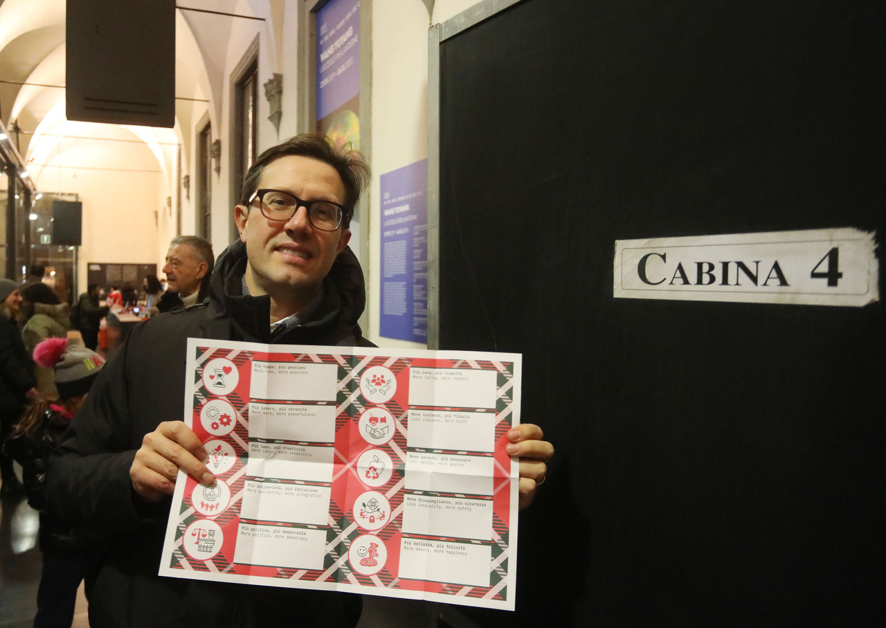 Il sindaco Nardella vota al Museo Novecento