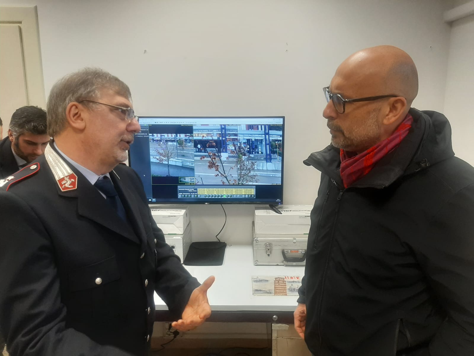 Presentazione videosorveglianza (Foto da comunicato)