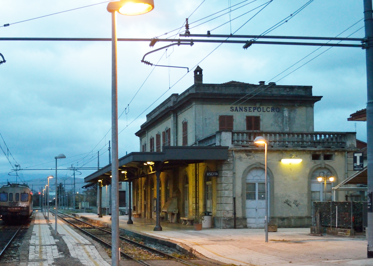 La stazine ferroviaria di San Sepolcro