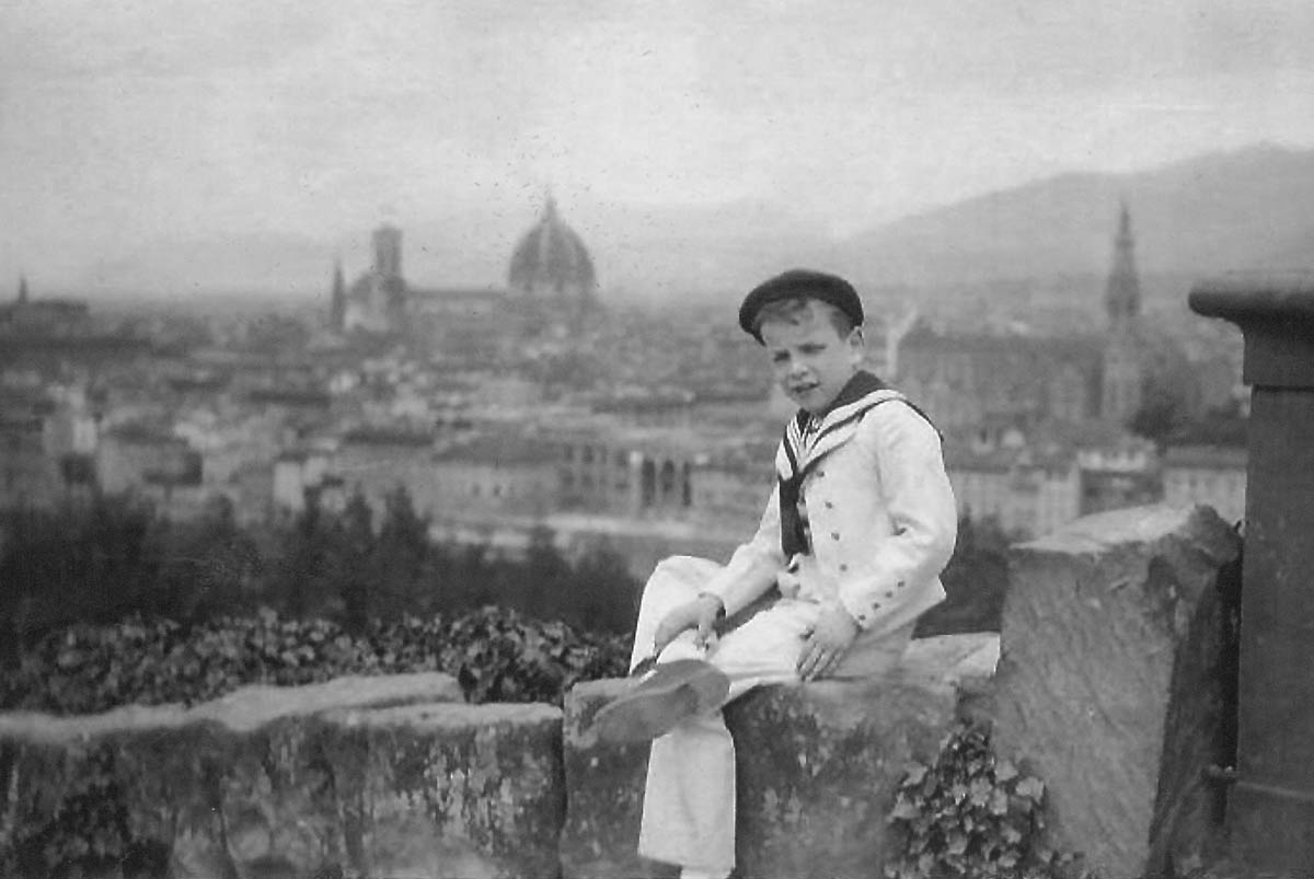 Franco Zeffirelli nel 1931 (Foto da comunicato)