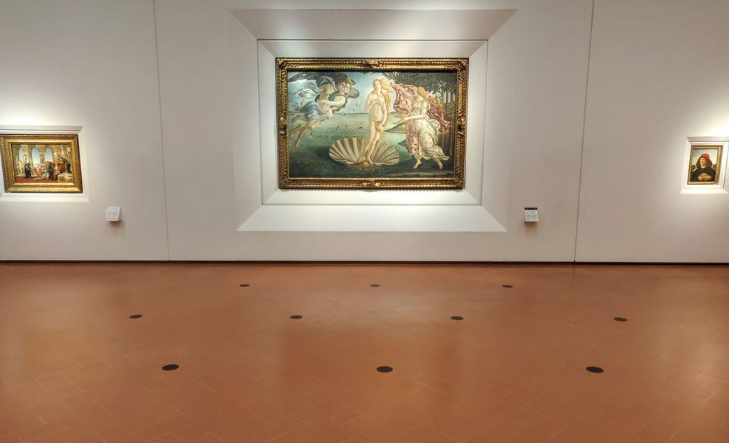 Venere di Botticelli agli Uffizi